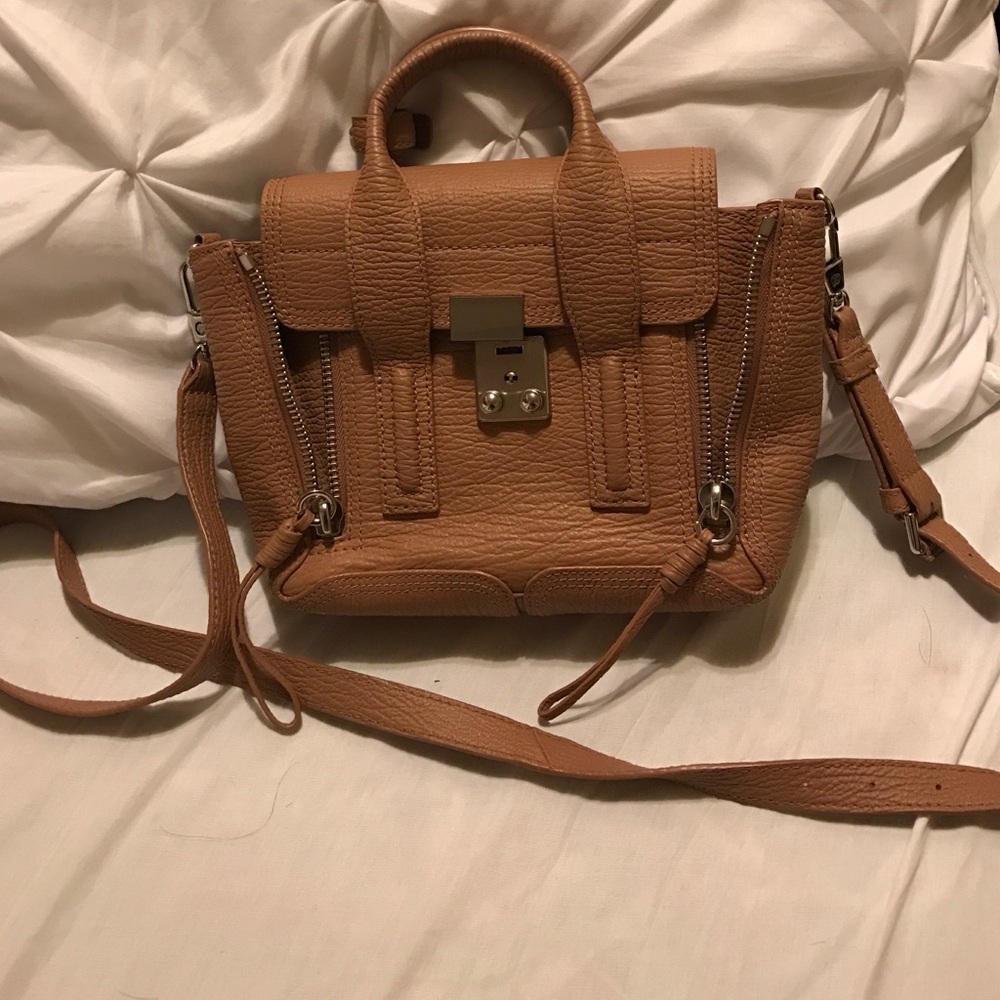 3.1 Phillip Lim Mini Pashli Satchel in Camel Tan